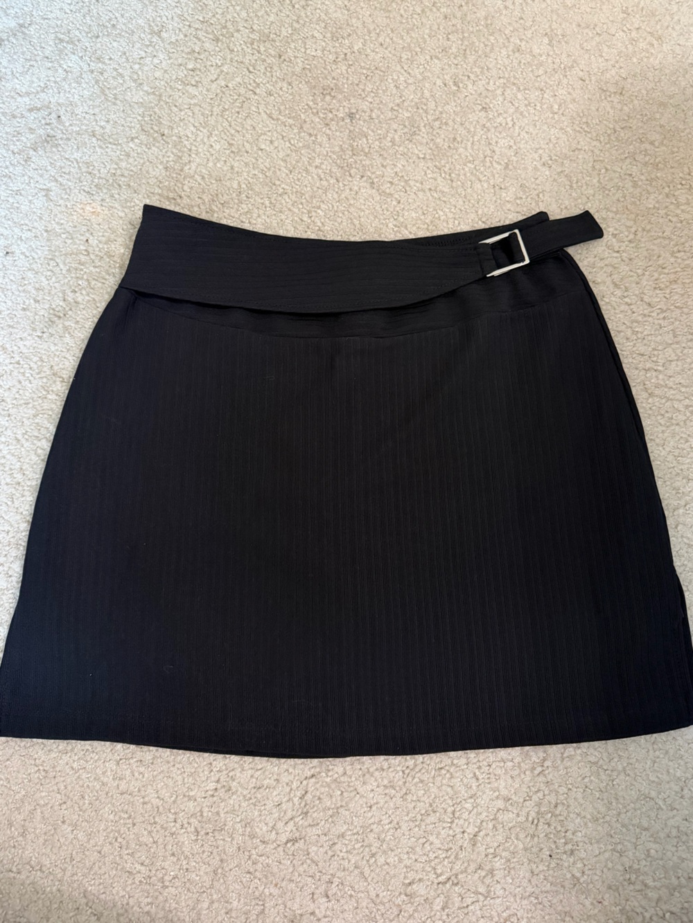 Fashion Bug Black Belted skort
